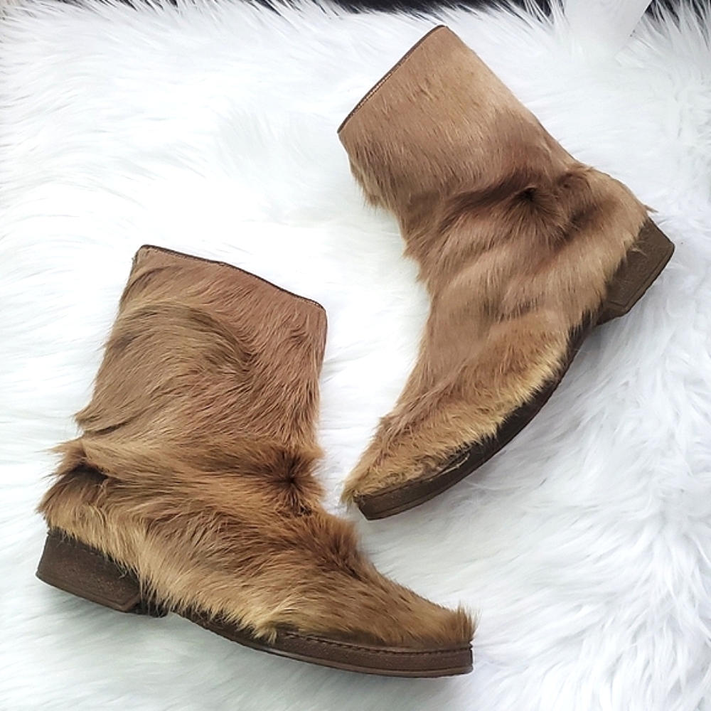 Obermeyer Fur Boots from Switzerland Piz Palu | EU 42  US 11  29.5 cm